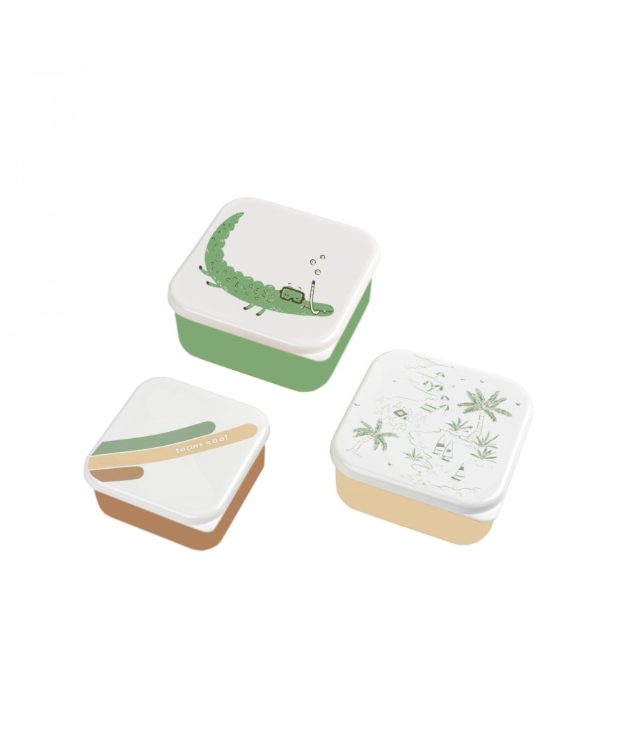 SET OF 3 LUNCH BOXES LES PETITES CHOSES