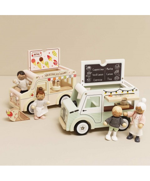 WOODEN ICE CREAM VAN