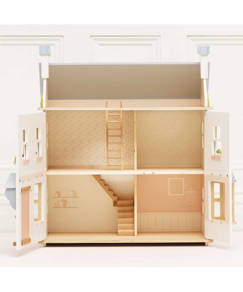 MAYBERRY MANOR WOODEN DOLLS HOUSE
