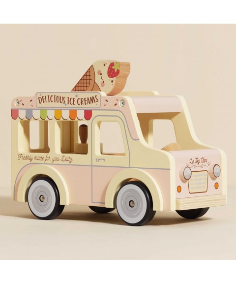 WOODEN ICE CREAM VAN