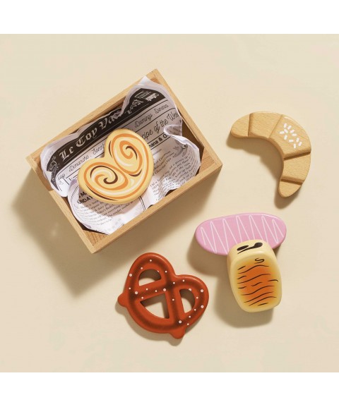 BAKERY AND PATISSERIE WOODEN CRATE