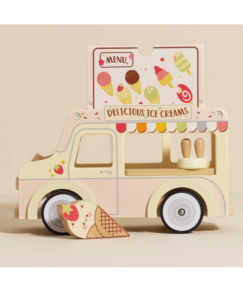 WOODEN ICE CREAM VAN