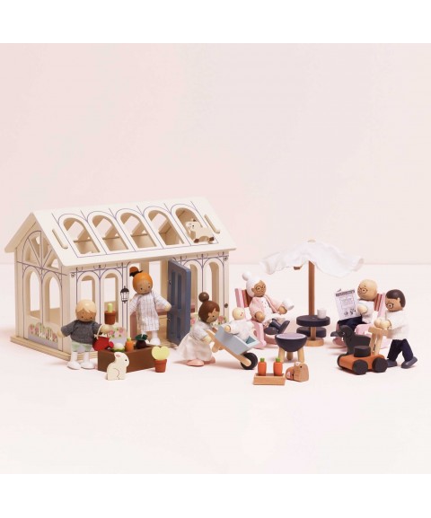 DOLLS HOUSE CONSERVATORY