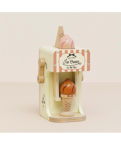 ICE CREAM MACHINE AND PLAY FOOD CONES