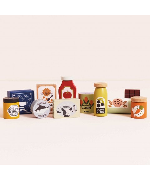 PANIER COMPLET DE COURSES ET SCANNER 