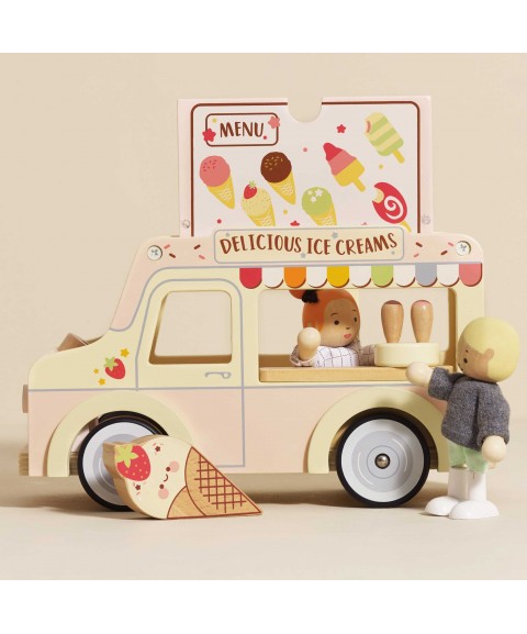 WOODEN ICE CREAM VAN