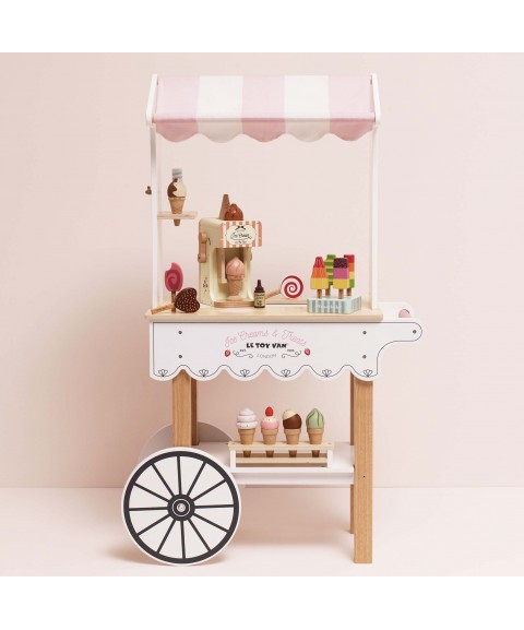 ICE CREAM MACHINE AND PLAY FOOD CONES