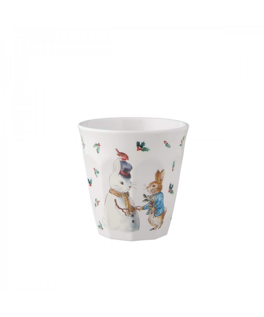TUMBLER PETER RABBIT SNOW CHRISTMAS 