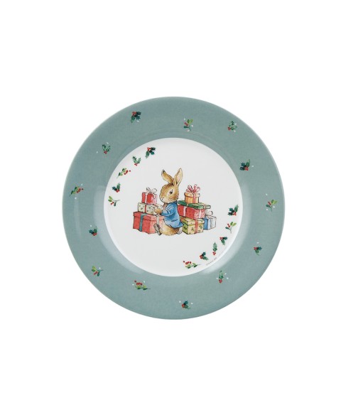 DESSERT PLATE PETER RABBIT GIFTS CHRISTMAS 