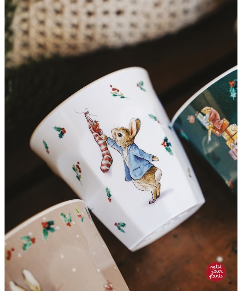 TUMBLER PETER RABBIT SNOW CHRISTMAS 