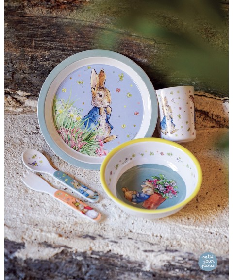 5-PIECE GIFT BOX PETER RABBIT BLUE