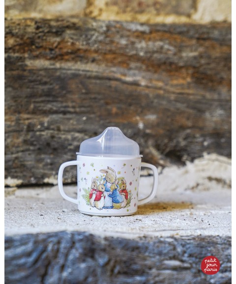 LEARNING CUP WITH ANTI-SLIP BASE PETER RABBIT