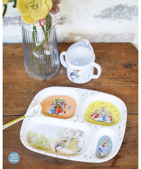 LEARNING CUP WITH ANTI-SLIP BASE PETER RABBIT