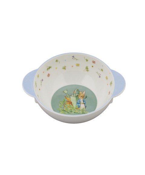 BOWL WITH HANDLES PETER RABBIT