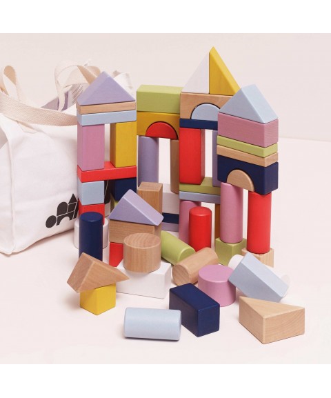 BLOCS DE CONSTRUCTION MULTICOLORE