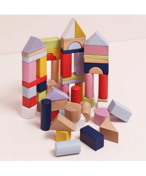 BLOCS DE CONSTRUCTION MULTICOLORE