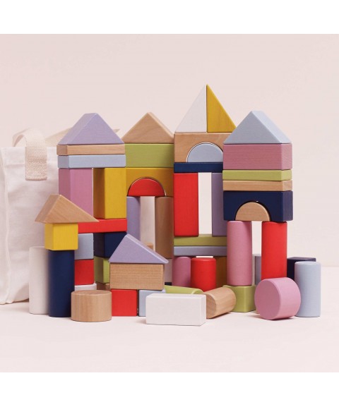 BLOCS DE CONSTRUCTION MULTICOLORE