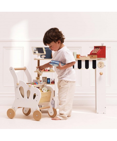 LA CAISSE DU SUPERMARCHÉ ET SES ACCESSOIRES