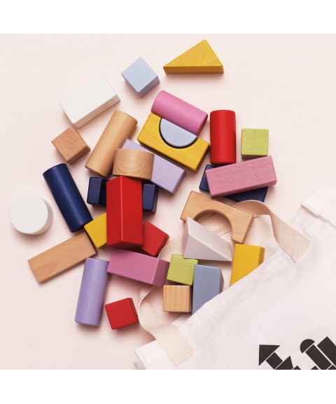 BLOCS DE CONSTRUCTION MULTICOLORE