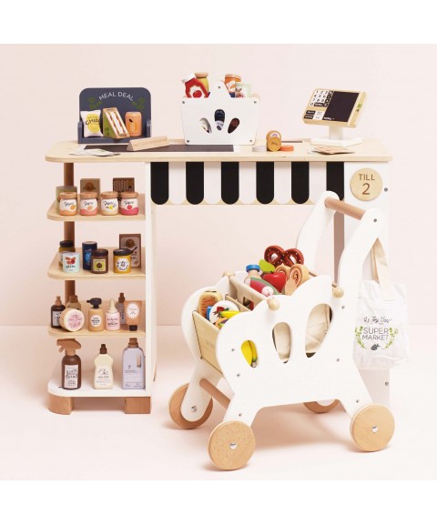 LA CAISSE DU SUPERMARCHÉ ET SES ACCESSOIRES