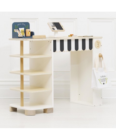 LA CAISSE DU SUPERMARCHÉ ET SES ACCESSOIRES