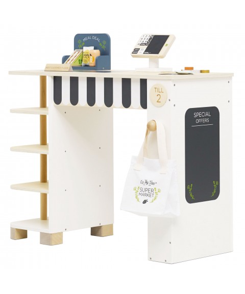 LA CAISSE DU SUPERMARCHÉ ET SES ACCESSOIRES