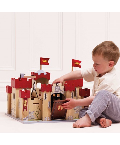 CHÂTEAU EN BOIS CŒUR DE LION