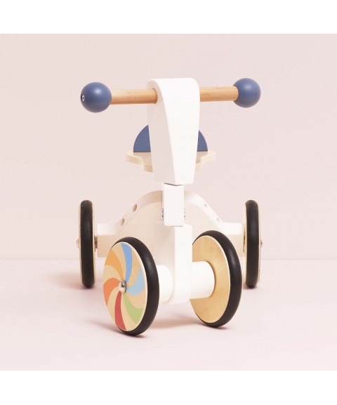 WOODEN RAINBOW RIDE ON TRIKE