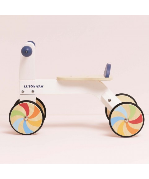 WOODEN RAINBOW RIDE ON TRIKE