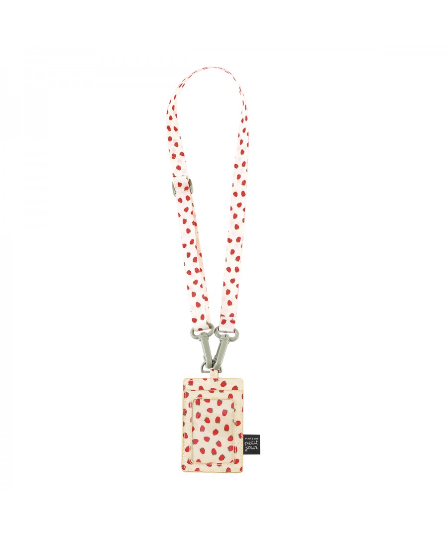 CARD HOLDER STRAWBERRIES
