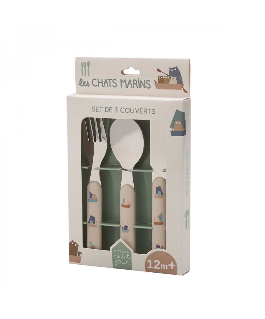 CUTLERY SET THE SAILING CATS