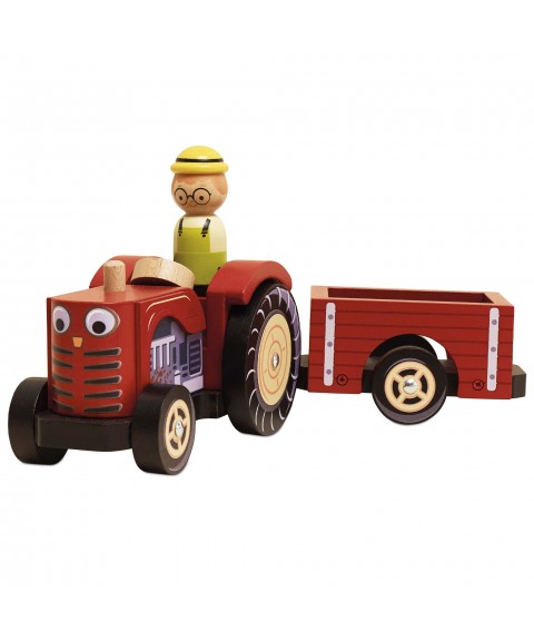 TRACTEUR ET SA REMORQUE