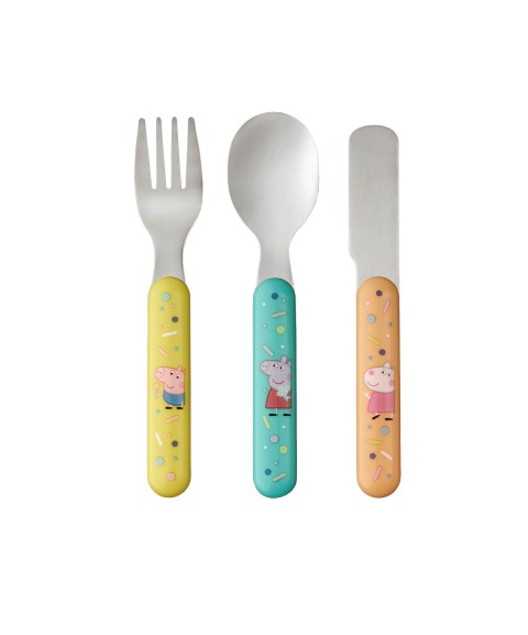 CUTLERY SET PEPPA PIG