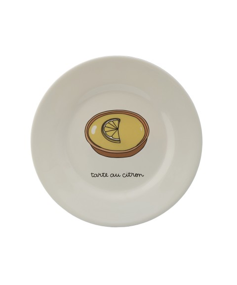 DESSERT PLATE TARTE AU CITRON