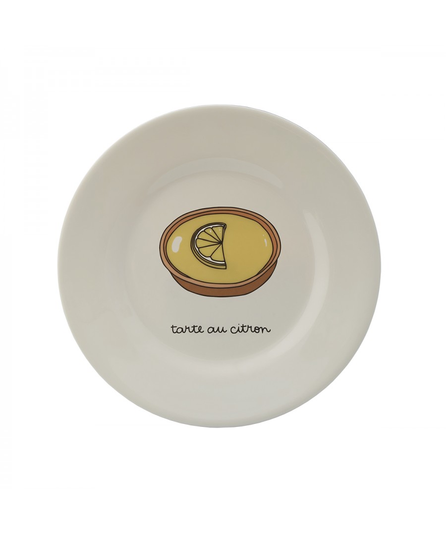 DESSERT PLATE TARTE AU CITRON