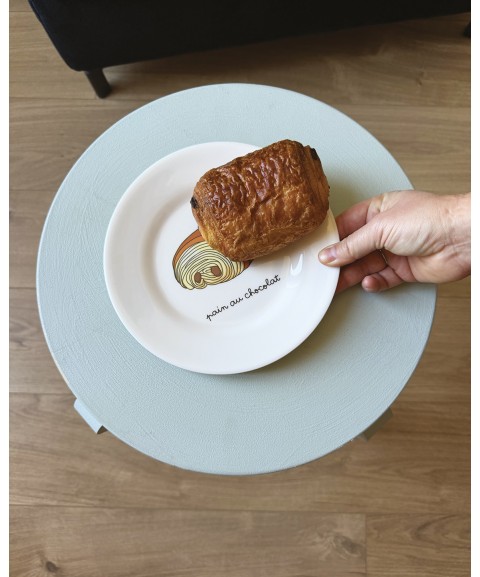 DESSERT PLATE PAIN AU CHOCOLAT 