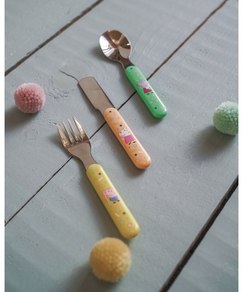 CUTLERY SET PEPPA PIG