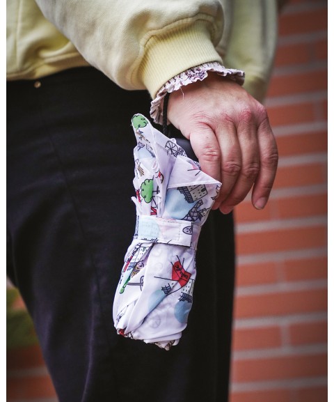 FOLDABLE UMBRELLA "PARIS BY BIKE"