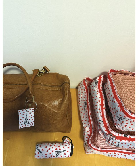 FOLDABLE UMBRELLA "PICTO-COEUR"