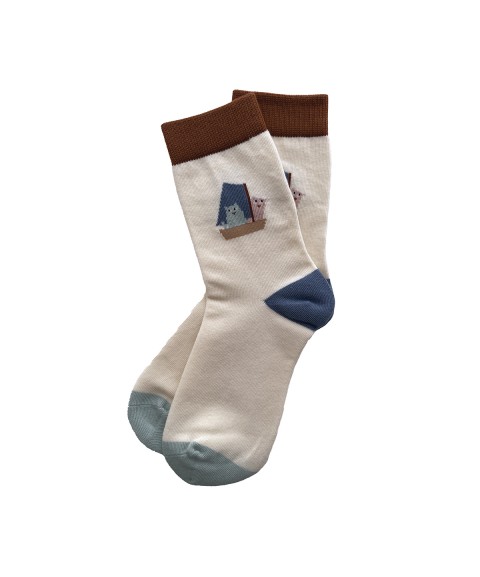 CHAUSSETTES 36/38 LES CHATS MARINS