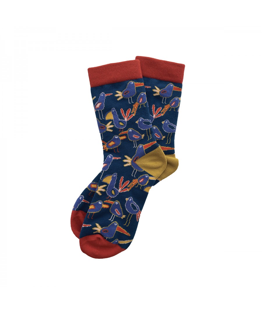 CHAUSSETTES 36/38 LES OISEAUX