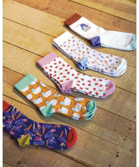 SOCKS SIZE (EU) 36/38 THE STRAWBERRIES