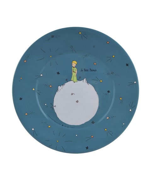 DESSERT PLATE THE LITTLE PRINCE BLUE Ø 20cm