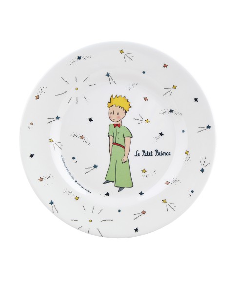 DESSERT PLATE THE LITTLE PRINCE WHITE Ø 20cm