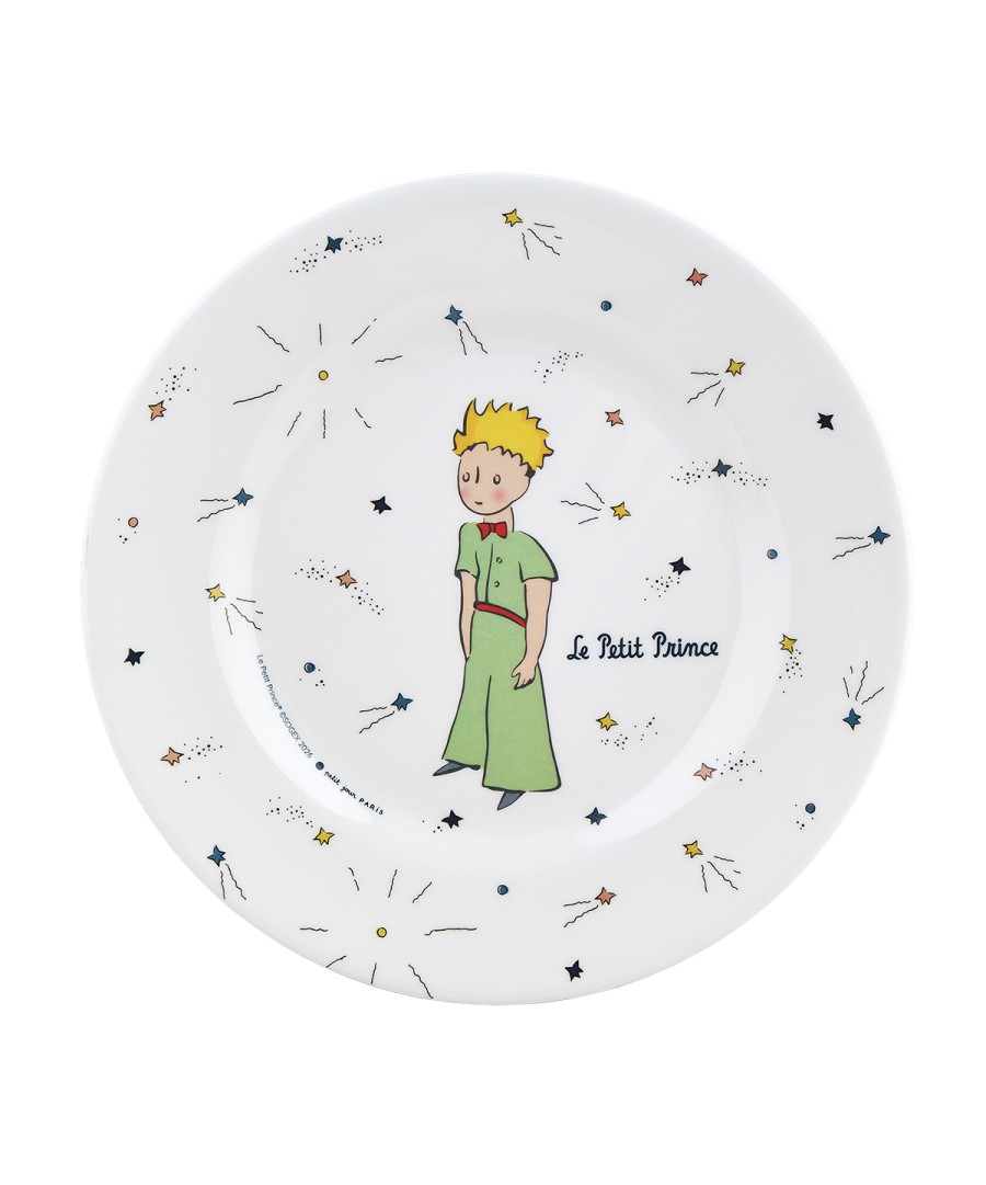 DESSERT PLATE THE LITTLE PRINCE WHITE Ø 20cm