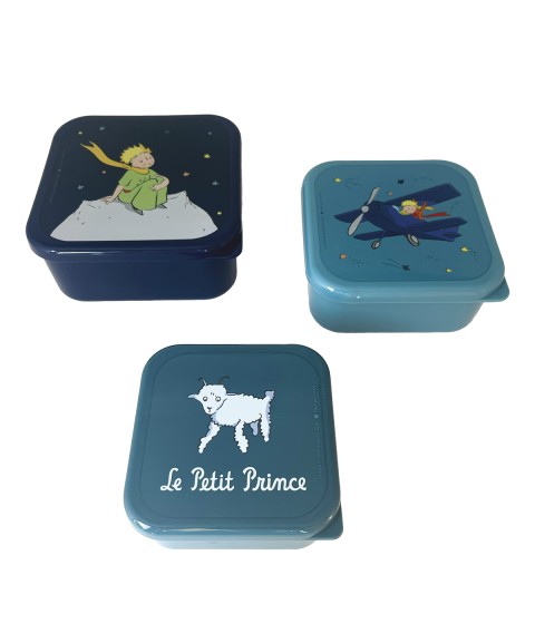 SET OF 3 LUNCH BOXES THE LITTLE PRINCE