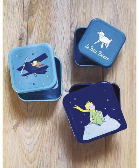 SET OF 3 LUNCH BOXES THE LITTLE PRINCE